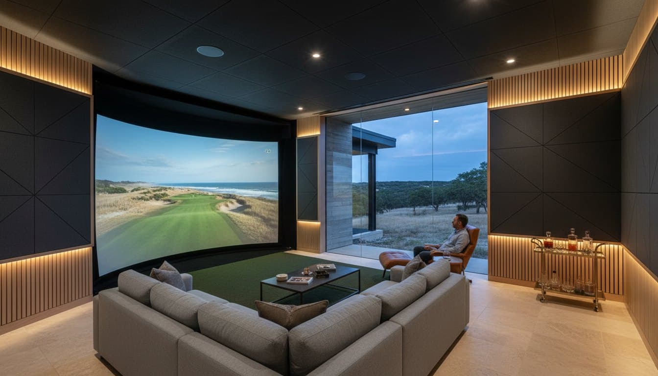 The Room: dedicated simulator lounge